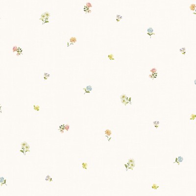 Brewster Wallcovering Bloom Toss Multicolor Floral Wallpaper Multicolor