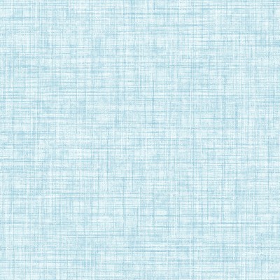 Brewster Wallcovering Mendocino Blue Linen Wallpaper Blue