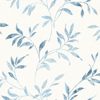 Brewster Wallcovering Sanibel Light Blue Trail Wallpaper Light Blue