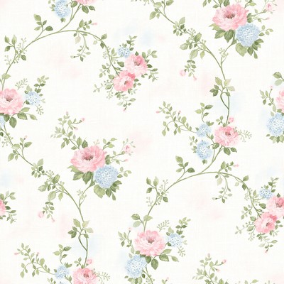 Brewster Wallcovering Mimosa Pastel Trail Wallpaper Pastel