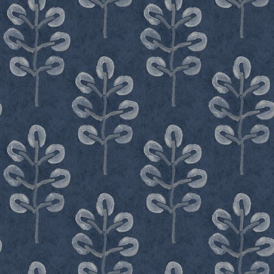 Brewster Wallcovering Plum Tree Dark Blue Botanical Wallpaper Dark Blue