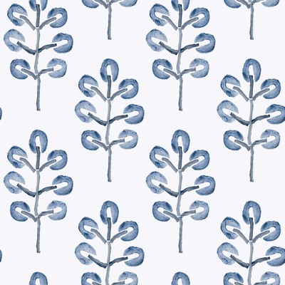Brewster Wallcovering Plum Tree Blue Botanical Wallpaper Blue