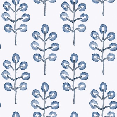 Brewster Wallcovering Plum Tree Blue Botanical Wallpaper Blue