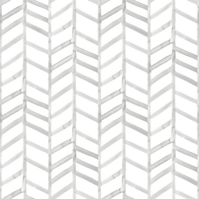 Brewster Wallcovering Fletching Grey Geometric Wallpaper Grey