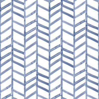 Brewster Wallcovering Fletching Navy Geometric Wallpaper Navy