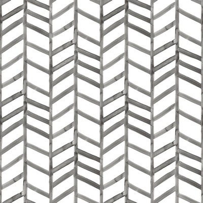 Brewster Wallcovering Fletching Black Geometric Wallpaper Black