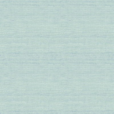 Brewster Wallcovering Agave Aqua Faux Grasscloth Wallpaper Aqua