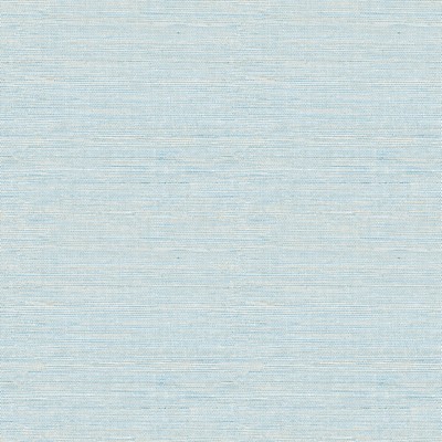Brewster Wallcovering Agave Blue Faux Grasscloth Wallpaper Blue