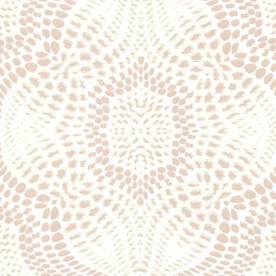 Brewster Wallcovering Iberian Taupe Fractal Geometric Taupe