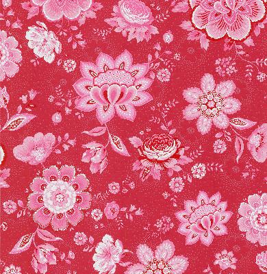 Brewster Wallcovering Kali Red Folklore Chintz Red