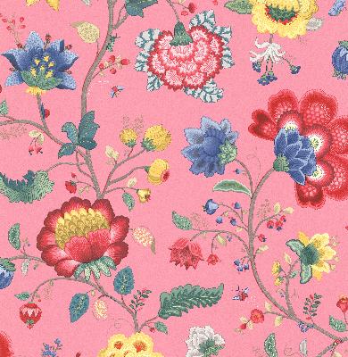 Brewster Wallcovering Epona Pink Floral Fantasy Pink