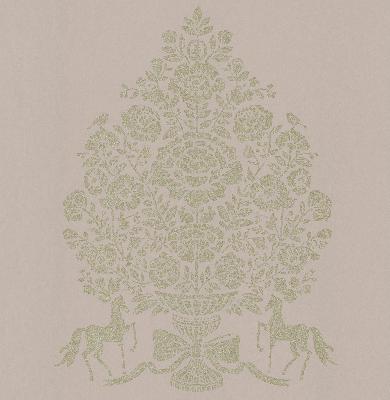 Brewster Wallcovering Till Light Grey President Damask Light Grey