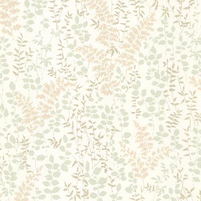 Brewster Wallcovering Dixon Beige Forest Leaves Beige