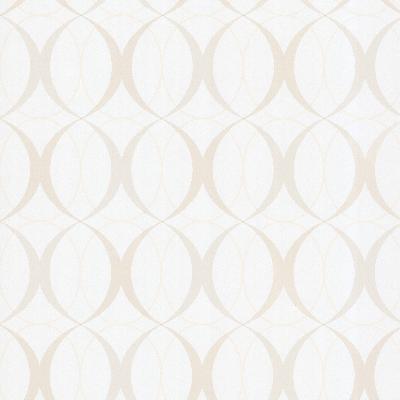 Brewster Wallcovering Rosten Beige Retro Orb Beige