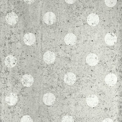 Brewster Wallcovering Concrete Dots Light Grey Polka Dot Light Grey