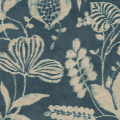 Brewster Wallcovering Arvada Indigo Botanical Wallpaper Indigo