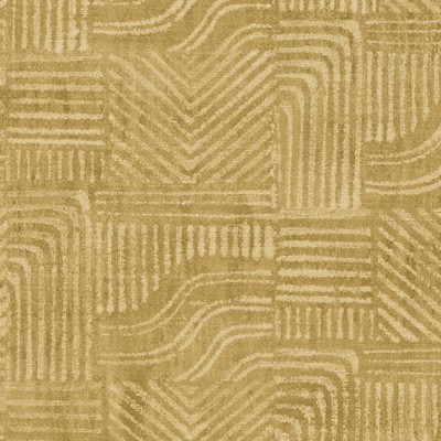 Brewster Wallcovering Pueblo Mustard Global Geometric Wallpaper Mustard