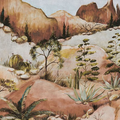 Brewster Wallcovering Scenic Savanna Earth Wall Mural Earth