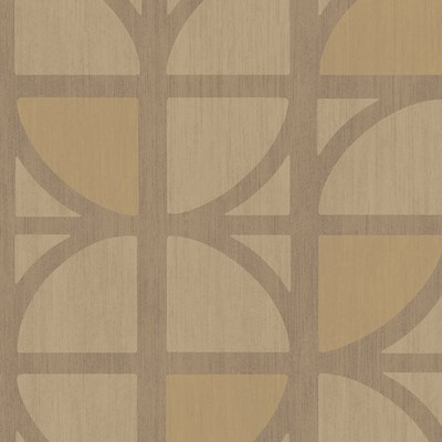 Brewster Wallcovering Tulip Gold Geometric Trellis Wallpaper Gold