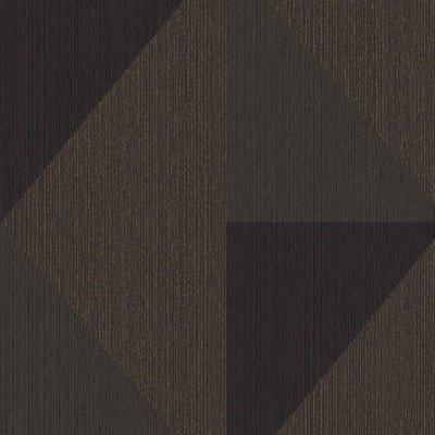 Brewster Wallcovering Diamond Bronze Tri-Tone Geometric Wallpaper Bronze