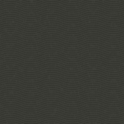 Brewster Wallcovering Curves Black Glittering Waves Wallpaper Black