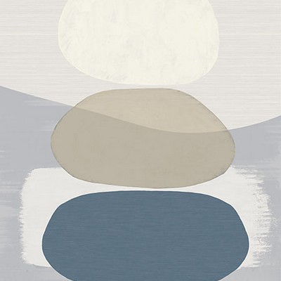 Brewster Wallcovering Blue Balancing Rocks Wall Mural Blue
