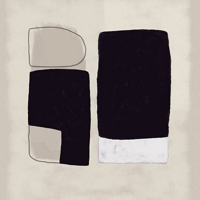 Brewster Wallcovering Natural Abstract Wall Mural Natural