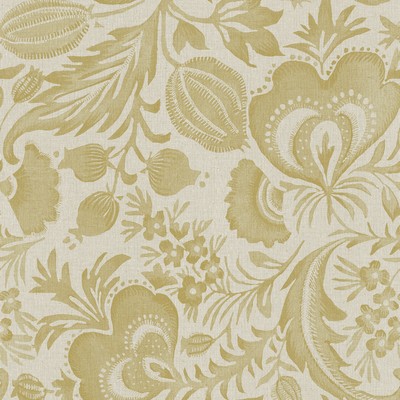 Brewster Wallcovering Culver Mustard Jacobean  Mustard