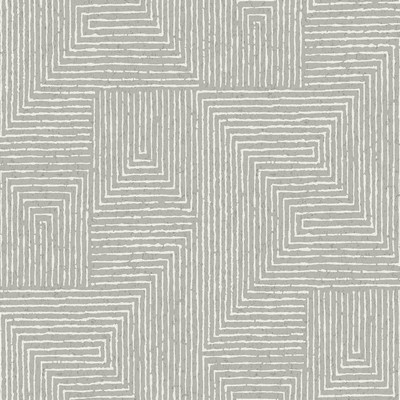 Brewster Wallcovering Mortenson Dove Geometric  Dove