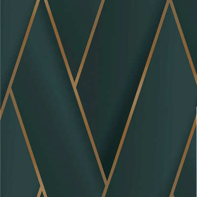 Brewster Wallcovering Manfred Teal Modern Herringbone Wallpaper Teal