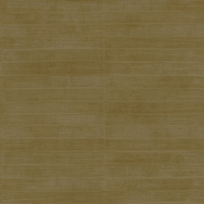 Brewster Wallcovering Dermot Brass Horizontal Stripe Wallpaper Brass