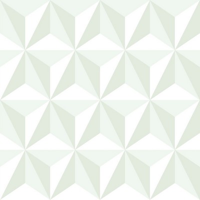 Brewster Wallcovering Adella Sage Geometric Wallpaper Sage