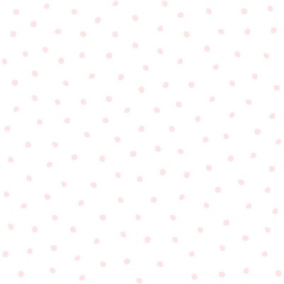 Brewster Wallcovering Pixie Pink Dots Wallpaper Pink