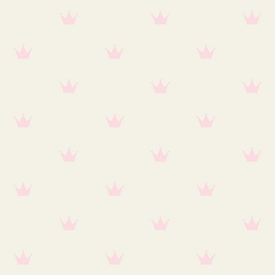 Brewster Wallcovering Bea Light Pink Crowns Wallpaper Light Pink