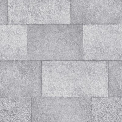 Brewster Wallcovering Lyell Light Grey Stone Wallpaper Light Grey