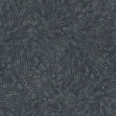 Brewster Wallcovering Agassiz Dark Grey Burst Wallpaper Dark Grey