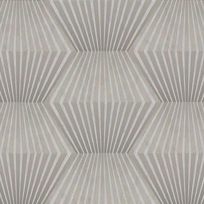 Brewster Wallcovering Lehnmann Taupe Geo Wallpaper Taupe