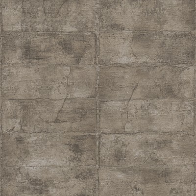 Brewster Wallcovering Clay Dark Grey Stone Wallpaper Dark Grey