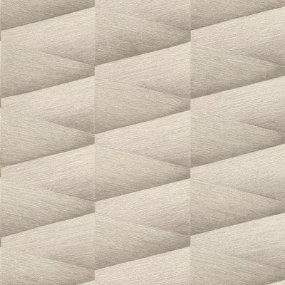 Brewster Wallcovering Shae Grey Geo Wallpaper Grey