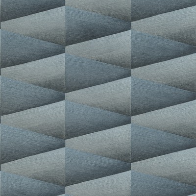 Brewster Wallcovering Shae Indigo Geo Wallpaper Indigo