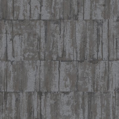 Brewster Wallcovering Buck Black Horizontal Wallpaper Black