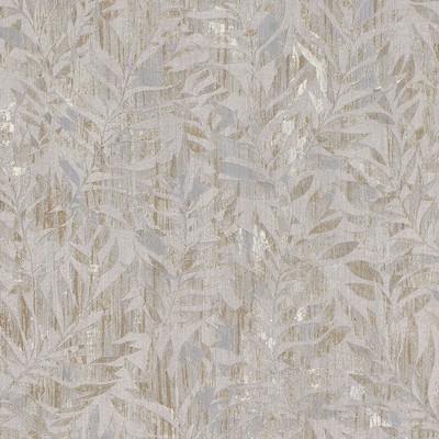 Brewster Wallcovering Beck Metallic Leaf Wallpaper Metallic