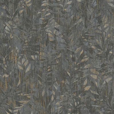 Brewster Wallcovering Beck Charcoal Leak Wallpaper Charcoal