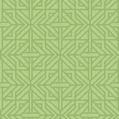Brewster Wallcovering Hesper Green Geometric Wallpaper Green