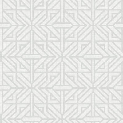Brewster Wallcovering Hesper Grey Geometric Wallpaper Grey