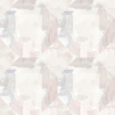 Brewster Wallcovering Perrin Lavender Gem Geometric Wallpaper Lavender