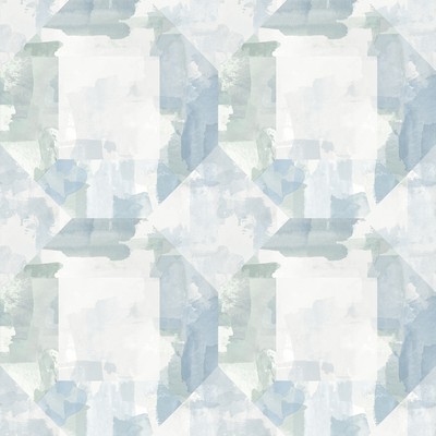Brewster Wallcovering Perrin Blue Gem Geometric Wallpaper Blue