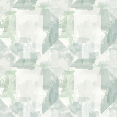 Brewster Wallcovering Perrin Sea Green Gem Geometric Wallpaper Sea Green