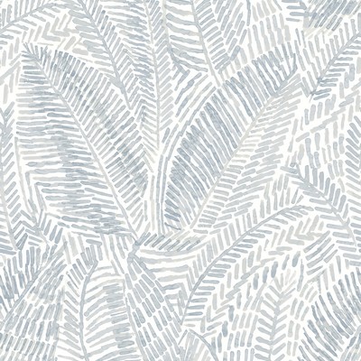 Brewster Wallcovering Fildia Light Blue Botanical Wallpaper Light Blue