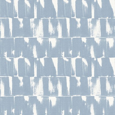 Brewster Wallcovering Bancroft Blue Artistic Stripe Wallpaper Blue